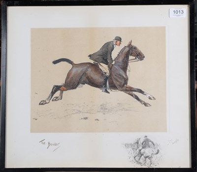 Lot 1013 - Charles Johnson Payne ''Snaffles'' (1884-1967) ''The Bender'' Signed in pencil, with the...