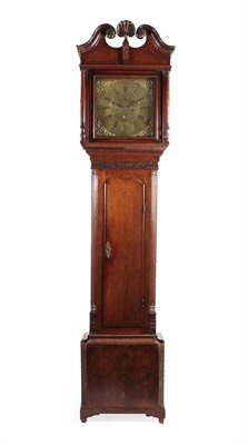 Lot 169 - An Oak Thirty Hour Longcase Clock, signed Henry Watson, circa 1770, swan neck pediment and a...