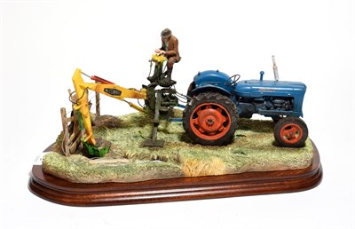Lot 3 - Border Fine Arts 'A Day's Work Ditching', model No. B0832 by Ray Ayres, limited edition...
