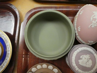 Lot 27 - A group of Wedgewood Jasper ware
