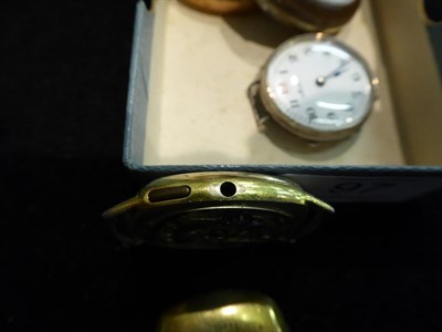 Lot 97 - Chronograph wristwatch, two others and a pocket watch
