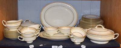 Lot 101 - A Royal Doulton part dinner service in The Repton pattern, including tureens and serving plates