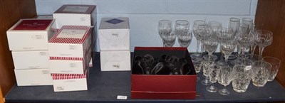 Lot 114 - A quantity of Royal Brierley, Royal Albert and Stuart table glasses