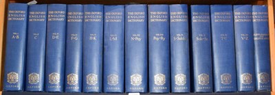 Lot 119 - The Oxford English Dictionary, 1933 thirteen volumes