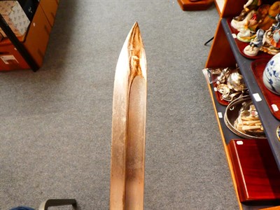 Lot 125 - A Victorian billy club/truncheon, a French bayonet, a German bayonet and scabbard, Bryant and...
