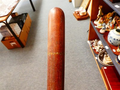 Lot 125 - A Victorian billy club/truncheon, a French bayonet, a German bayonet and scabbard, Bryant and...