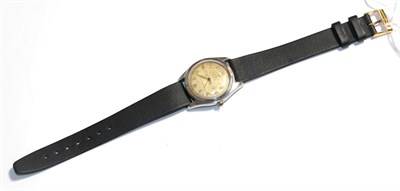 Lot 185 - A stainless steel centre seconds wristwatch, signed Tudor, Oyster, shock resisting