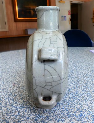 Lot 193 - A Chinese pilgrim flask