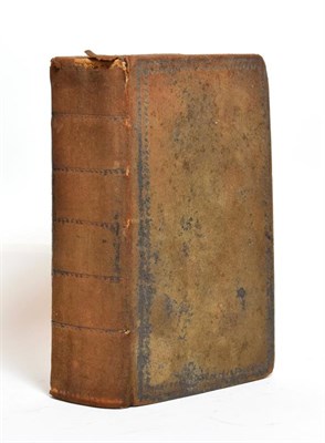 Lot 197 - An early psalm book (18th century) bound with Companion to the Altar 1774 bound with Whole Book...