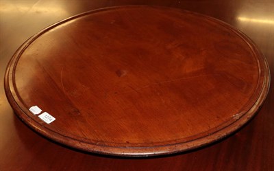 Lot 1274 - A Victorian mahogany lazy Susan