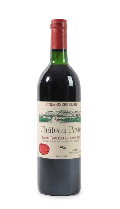 Lot 2017 - Château Pavie,Saint-Emillon 1986 (one bottle)