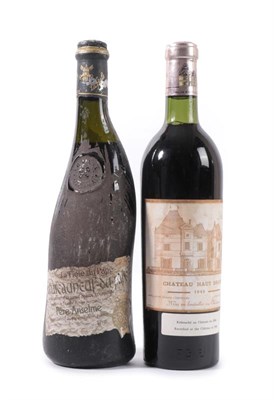 Lot 2029 - Château Haut-Brion 1943, recorked at the Château in 1986, Pessac (one bottle), Château...