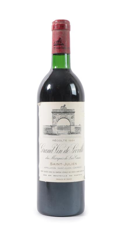 Lot 2032 - Grand Vin De Léoville du Marquis de Las Cases, 1984, Saint-Julien, (one bottle)
