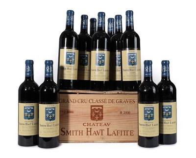 Lot 2038 - Château Smith Haut Lafitte 2000, Pressac-Léognan (twelve bottles)