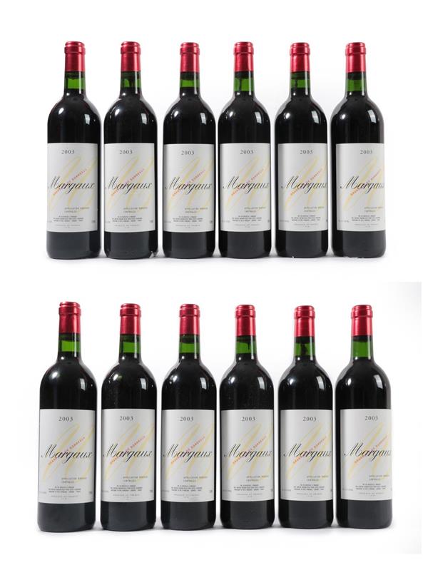 Lot 2047 - Château Rauzan-Ségla 2003 Margaux (twelve bottles)