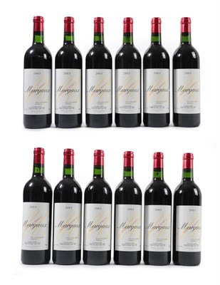 Lot 2048 - Château Rauzan-Ségla 2003 Margaux (twelve bottles)