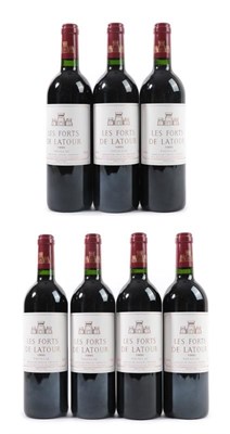 Lot 2068 - Château Latour ''Les Fortes De Latour'' 1995 Pauillac (seven bottles)