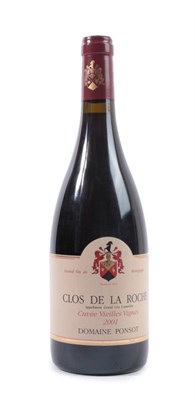 Lot 2075 - Clos De la Roche 2001, Vieilles Vignes, Domain Ponsot (one bottle)
