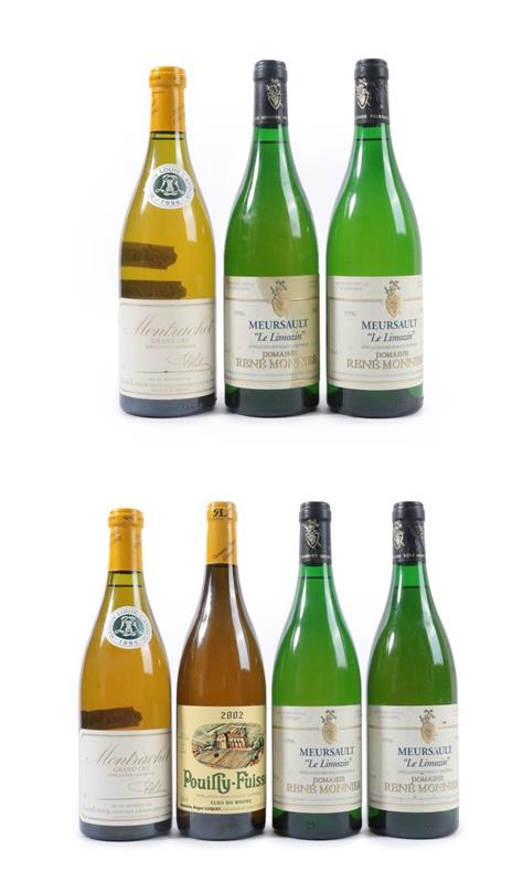 Lot 2080 - Louis Latour 1995 & 1996 Montrachet Grand Cru (two bottles), Roger Luquet 2002 Pouilly-Fuissé (one