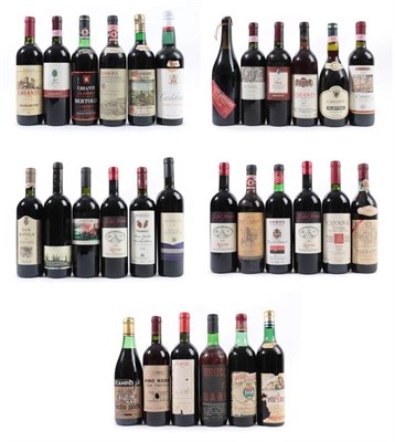 Lot 2098 - Italian: Chianti, Montepulciano And Other Wines, (thirty bottles)