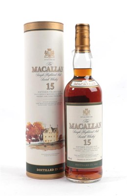 Lot 2147 - The Macallan Single Highland Malt Scotch Whisky 15 Years Old, distilled 1984, 43% vol 700ml, in...