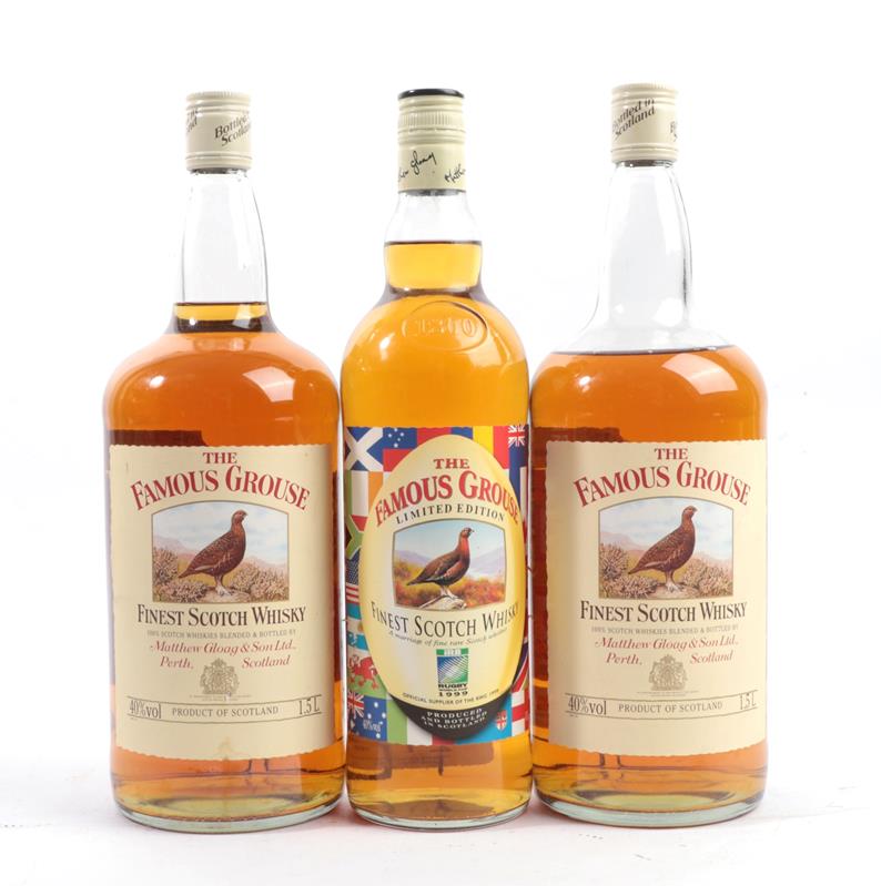 Lot 2173 - The Famous Grouse Finest Scotch Whisky, blend, 40% vol 1.5 litre (two bottles), The Famous...