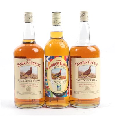 Lot 2173 - The Famous Grouse Finest Scotch Whisky, blend, 40% vol 1.5 litre (two bottles), The Famous...