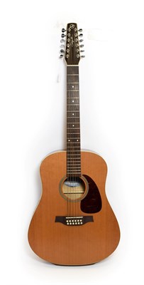 Lot 3035 - Seagull Coastliner S12 Cedar Acoustic Guitar no.029358002029, rosewood fingerboard and bridge,...