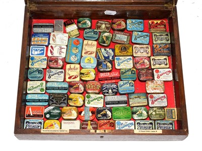 Lot 3064 - A Collection Of Sixty-Five Gramophone Needle Tins: most with contents, bridging HMV, Columbia,...