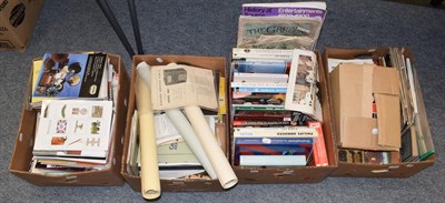 Lot 3109 - A Very Comprehensive Library Of Reference Books, Leaflets, Society And Auction Catalogues, Covering