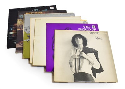 Lot 3120 - Various Vinyl LPs Patti Smith - Horses; The World Of Marianne Faithful and Marianne Faithful;...