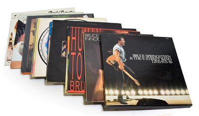 Lot 3122 - Various Vinyl LPs Bruce Springsteen - Live 75-85, The Wild The Innocent, The River, Darkness On The