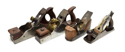 Lot 3192 - Woodworking Planes Four Examples (i) Infill jackplane 13 1/4x2 3/4'' Ibbitson iron (ii) Infill...