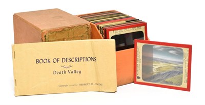 Lot 3194 - Keystone View Company Magic Lantern Slides: Death Valley consisting of 24 out of a set of 25...