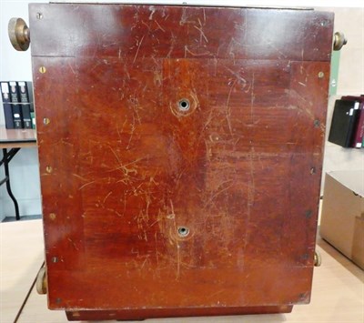 Lot 3198 - Gandolfi Large Format Plate Camera 8x10'' with mahogany body and brass fitting, black bellows...