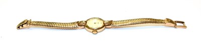 Lot 69 - A lady's 9 carat gold Longines wristwatch