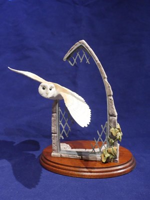 Lot 143 - Border Fine Arts 'Courting Grebes', model No. WW3 by Ray Ayres, 'Monarch of the Dawn', model...