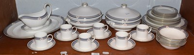 Lot 313 - A Wedgwood Waverly pattern dinner/coffee service, comprising two tureens and covers, meat...