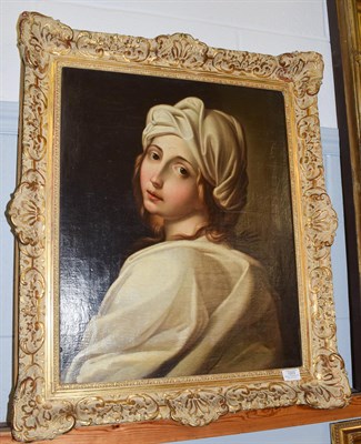 Lot 1003 - After Guido Reni (1575-1642) Italian, portrait of a Beatrice Cenci, oil on canvas, 58.5cm by 47.5cm