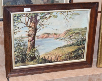 Lot 1059 - Circle of Frederick William Jackson (1859-1918) Robin Hoods Bay, oil on board, 35cm by 47cm