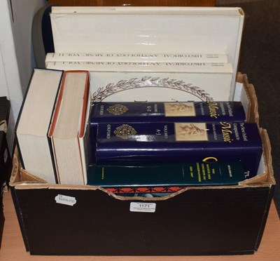 Lot 1171 - Historical Anthology Of Music, by Archibald T. Davison and Willi Apel, Volumes I & II, together...