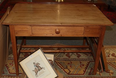 Lot 1225 - A Scottish pine kitchen table