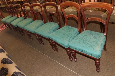 Lot 1336 - A set of eight Victorian chairs