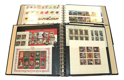 Lot 2005 - 2 Albums. Spain and Austria. Spain ranges from 1850 imperf many 4 margin examples through to...