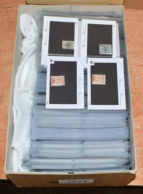 Lot 2013 - Box of 400+ stock cards mint used. Belgium, Netherlands, Italy and Colonies, Ireland. Dealers stock