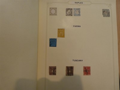 Lot 2035 - 2 x Simplex DeLuxe Albums A-Z much of interest in mint used. Noted French Colonies/German...
