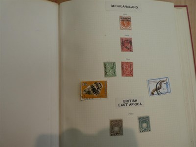 Lot 2037 - Four spring-back albums with worldwide selection both mint and used. Good Canada/Spain from...