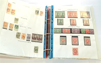 Lot 2049 - Belgium Album Mint/Used 1849 - 1937. Highlights Sg1 shades Sg2 10c used x 4. Sg2 shades 20c x 5...