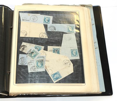 Lot 2076 - France Specialist Stamps and Postal History Album. 1863 - 1873 Fine selection of imperf with many 4