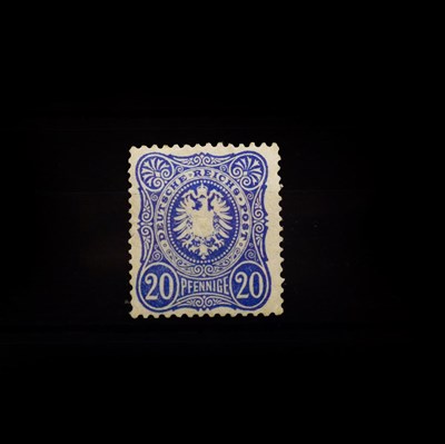 Lot 2092 - Germany: similar to the above lot, 1875 20pf Blue (Pfennige with final e) SG 34 unmounted mint...
